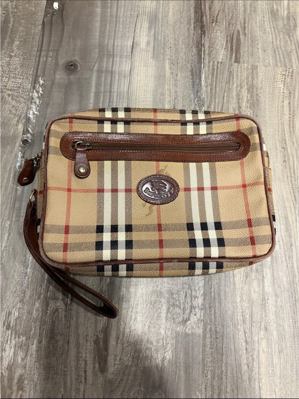 Authentic Burberry clutch/pouch